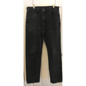 Rustler Cowboy Cut, Made by Wrangler, Black, 33x34 jeans